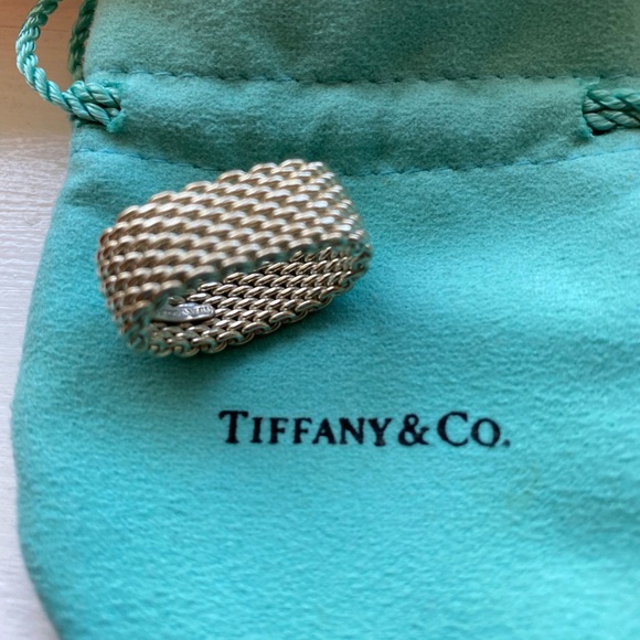 Tiffany & Co. Silver Mesh Band